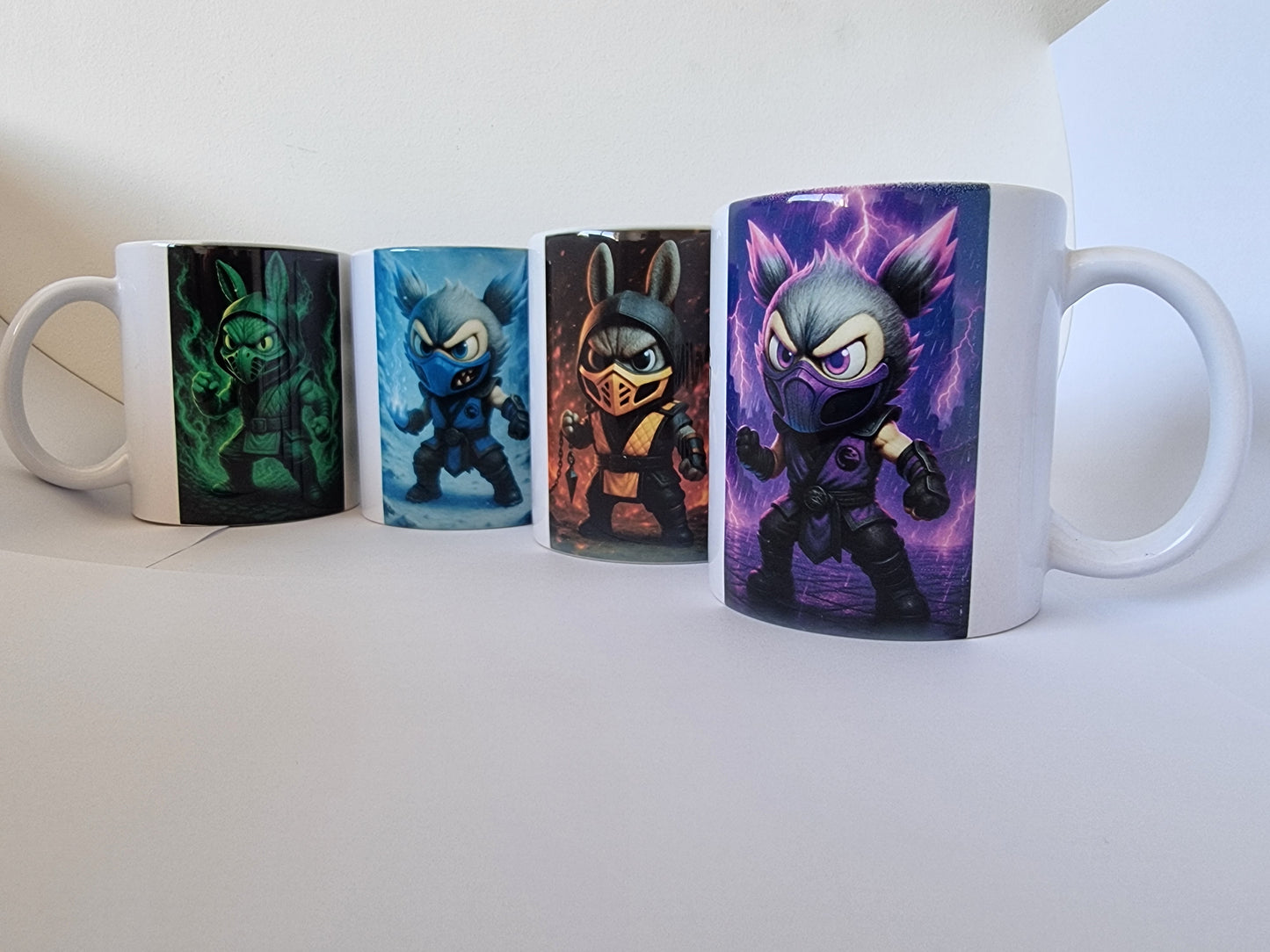 Chibi Ninja Warrior Mug Collection